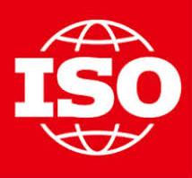 ISO徽标红色
